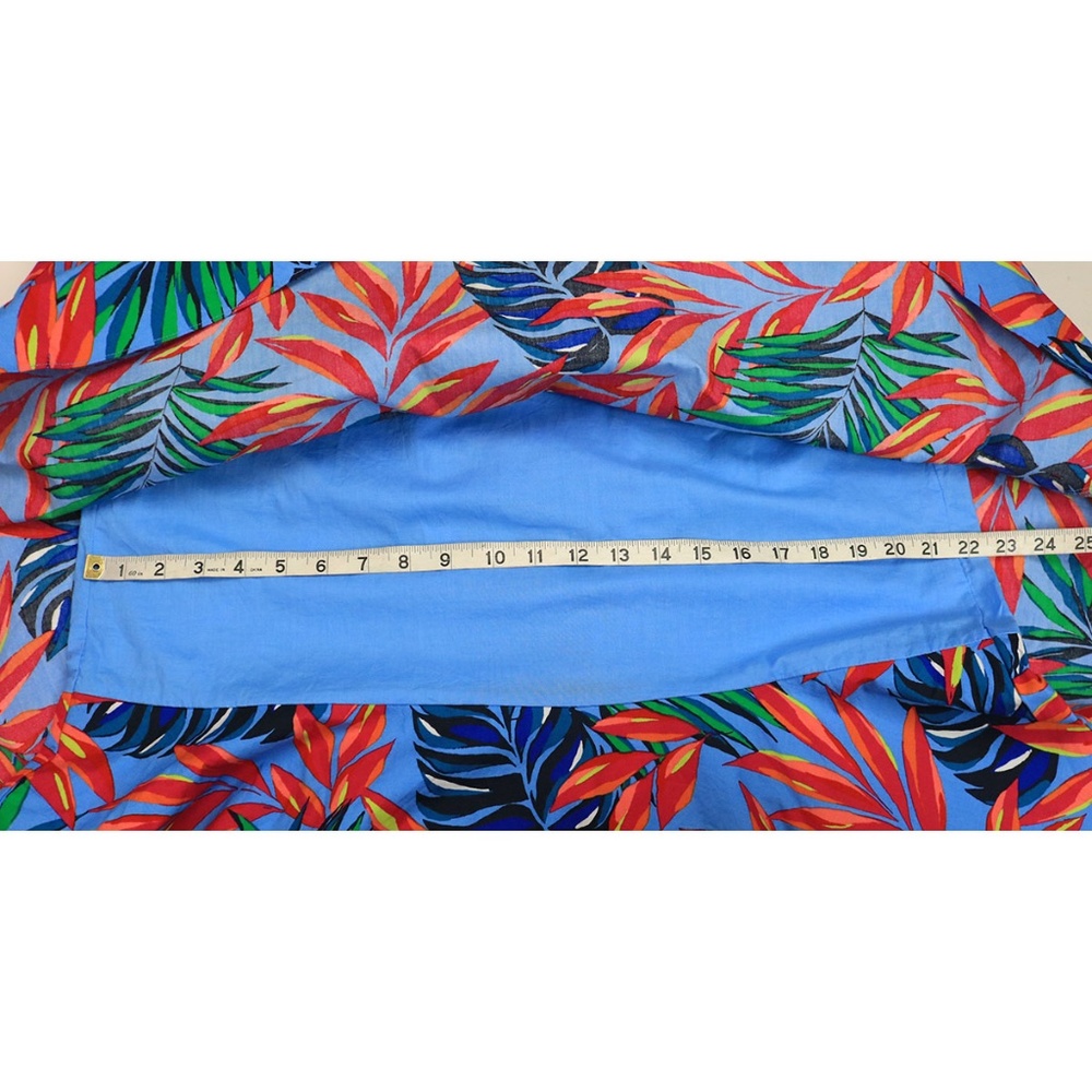 Tabitha Brown X Target Women Size Small Tropical Tiered Midi Skirt Pull On - Picture 8 of 12